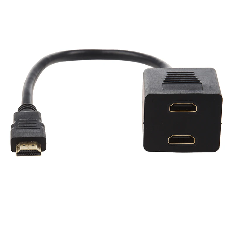 HDMI Мужской К 2x HDMI Женский Y сплиттер адаптер кабель