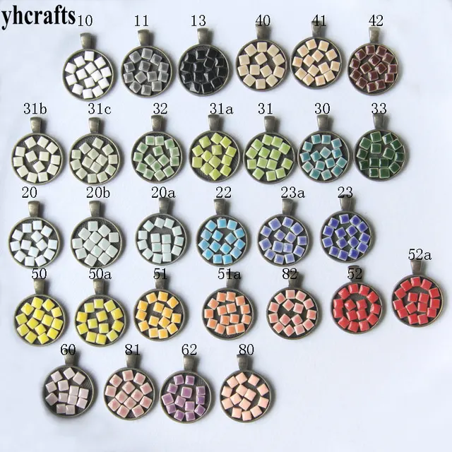 1440PCS/250Gram/Lot Mix 5mm mini Ceramic mosaic tile Scramble tiles Porcelain mosaic Craft