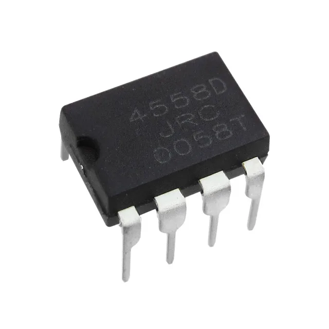 Оригинальный и новый интегрированный IC чип JRC4558 100 4558D DIP 8 4558 шт.|Запасные части| |