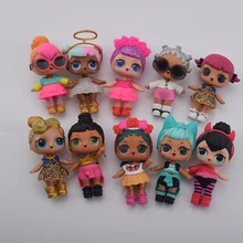 plastic doll series 2 dress up doll with clothes accessories bottle without ball