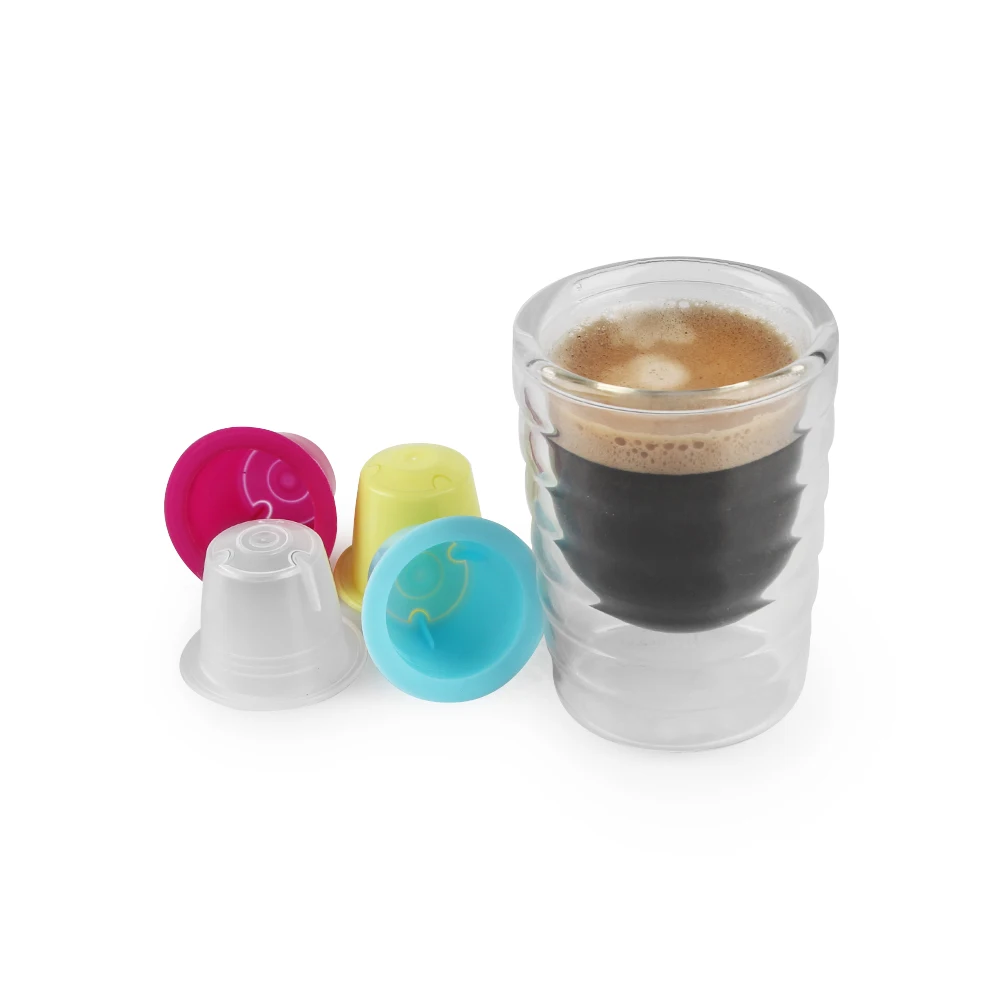 120 pcs disposable empty coffee capsule cups pods 120 pcs aluminum