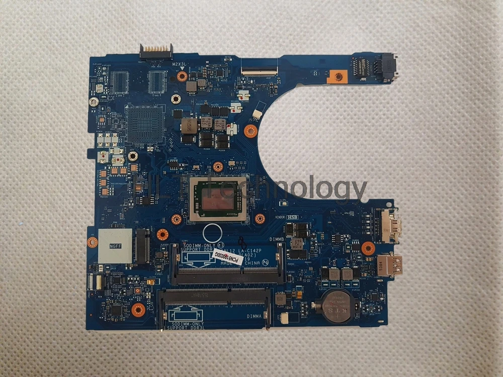 HOLYTIME Laptop Motherboard For Dell 5455 5555 LA-C142P CN-0GD4HR 0GD4HR GD4HR  A10-8700P CPU 100% Tested