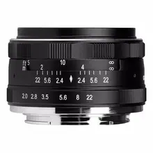 50 мм F2.0 диафрагмой и ручной фокусировкой APS-C для Canon EOSM M2 M3 m10 камера