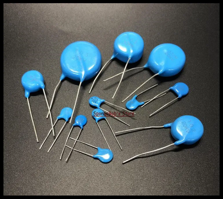 

3-50pcs/Lot 332 2KV / 332 20KV / 471 2KV / 471 20KV / 472 1KV / 472 2KV High Voltage Ceramic Capacitor