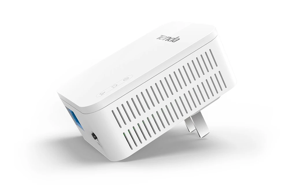 1000 Мбит/с Powerline адаптер Tenda PH3 AV1000 Gigabit сетевой адаптер Ethernet PLC адаптер IEEE 802.3ab Homeplug IPTV 1* пара комплект