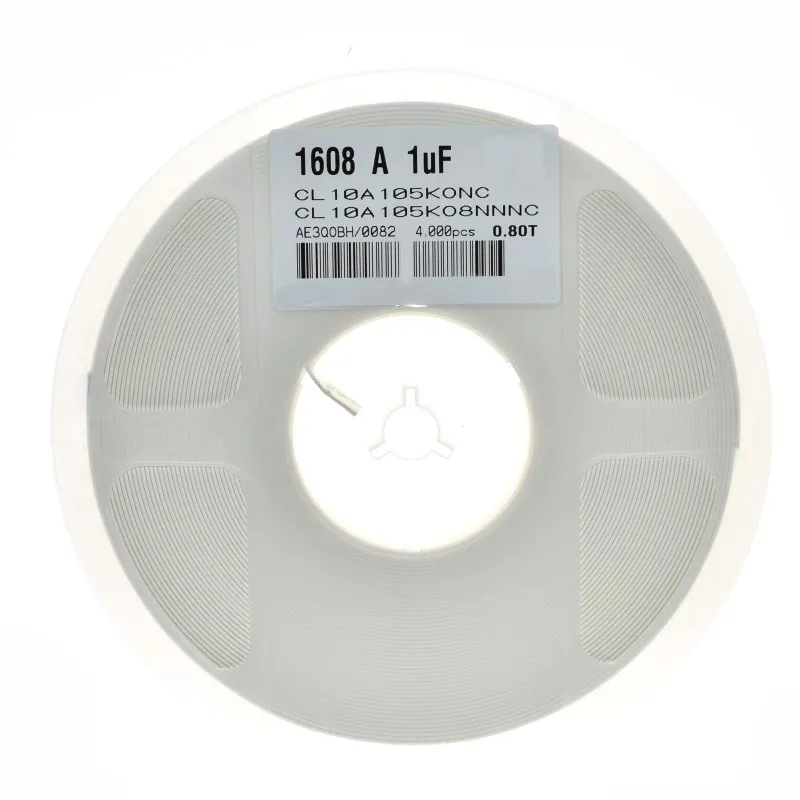 

100PCS 1nF 10nF 100nF 0.1uF 1uF 10uF 0603 X7R Error 10% SMD Thick Film Chip Multilayer Ceramic Capacitor 102 103 104 105 106