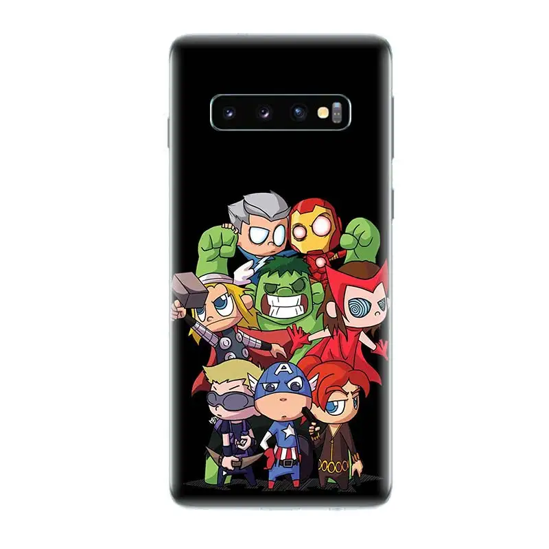 Silicome чехол для телефона samsung Galaxy S10 S6 S7 край S8 S9 плюс S10E Note 8 9 искусства по