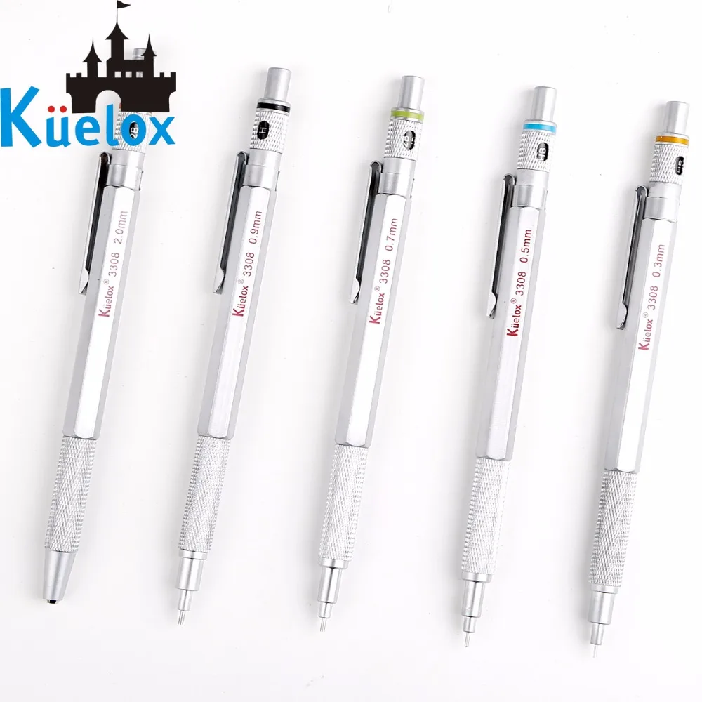 Металлический механический карандаш kuelux дизайн мультфильмов рисунок для