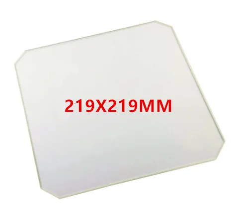 Best Price Funssor 219X219MM Borosilicate Glass plate for Wanhao Duplicator i3 Anet A8 MP Maker Select 3D Printer Best Price Funssor 219X219MM Borosilicate Glass plate for Wanhao Duplicator i3 Anet A8 MP Maker Select 3D Printer