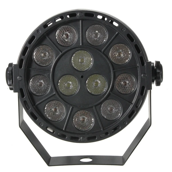 DHL free 12W 12 LED Color светильник DMX RGBW Stage Lamp par s Strobe Professional Party Disco KTV светильник|stage light|par