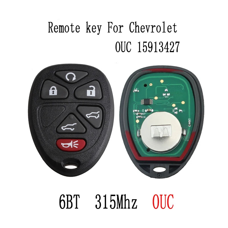 Car Transmitter Remote for 2009 2010 2011 2012 2013 2014 2015 Chevrolet Traverse