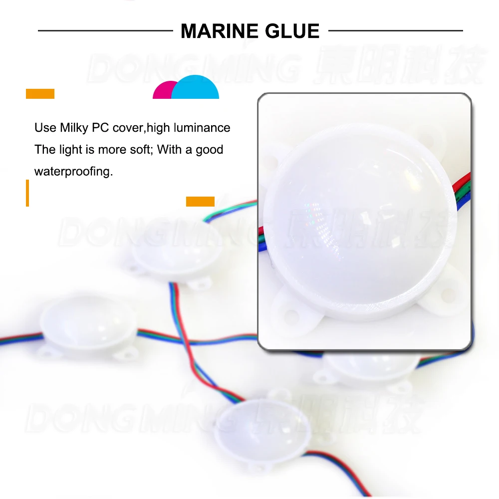 Рисунок 6 - 360 градусов, светодиодная гирлянда WS2811