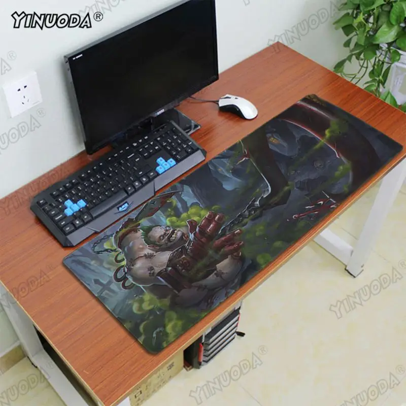 Игровой коврик для мыши Yinuoda Dota 2 Pudge из натурального каучука Настольный ПК