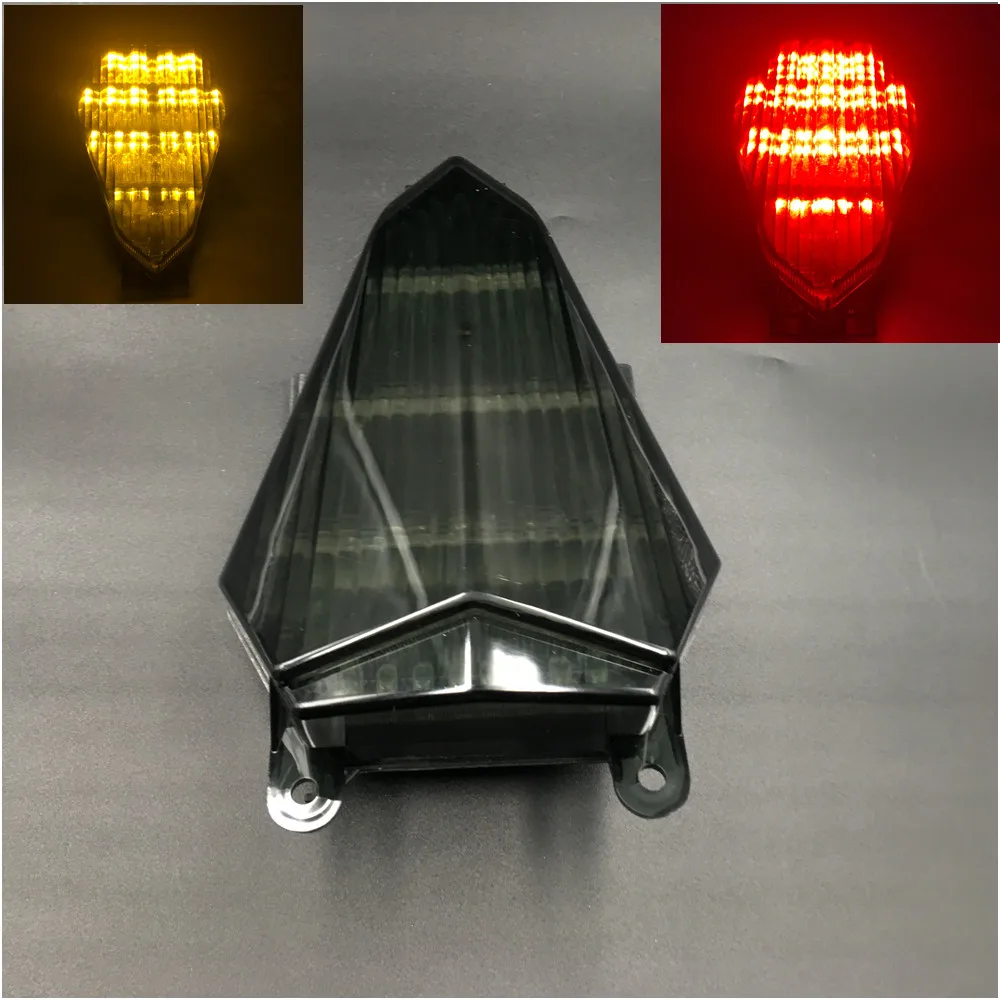

Smoke 54 LED Integrated Brake Tail Light Turn Signal For Yamaha YZF R6 06-07 2006 2007