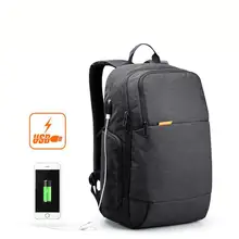 Kingsons Waterproof Anti Theft Casual Laptop Bag 15.6 Inch Waterproof Laptop Backpack External Usb Charge Notebook Backpack
