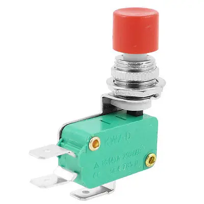 

1NO 1NC AC Push Button Miniature Micro Switch 3 Terminals