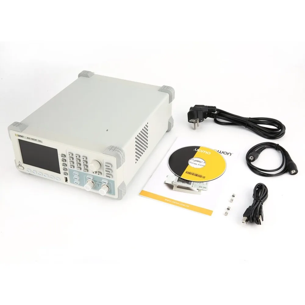 OWON AG1022F двухканальный генератор сигналов произвольной формы цифровой