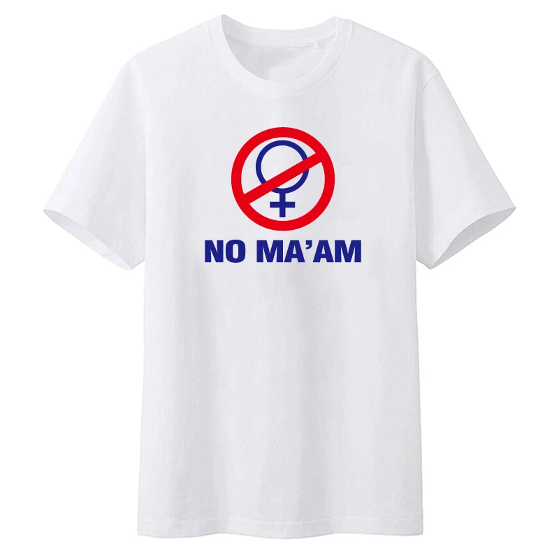 

2019 men t shirt Tee Shirt For Men No Ma'am Funny Bundy Joke Parody Party - Mens T-shirt women summer white tops tee s-xxxl