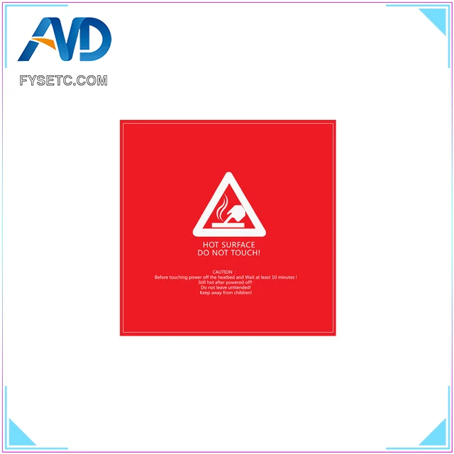 1 قطعة جديد وصول 214*214 ملليمتر/8.45 ''* 8.45'' الأحمر متجمد Heatbed ملصقا 3D الطباعة بناء لوحة الشريط ل 3D طابعة التدفئة الجدول 1 قطعة جديد وصول 214*214 ملليمتر/8.45 ''* 8.45'' الأحمر متجمد Heatbed ملصقا 3D الطباعة بناء لوحة الشريط ل 3D طابعة التدفئة الجدول