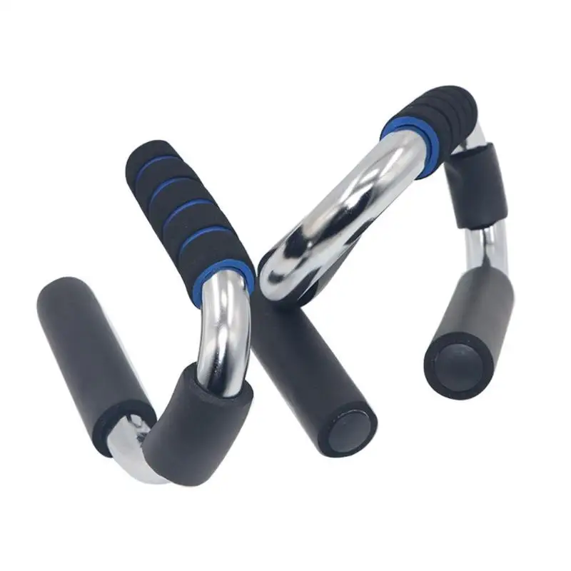 S Форма фитнес пуш-ап бар алюминиевый сплав отжимания стойки БАРС инструмент для фитнеса груди тренировочное оборудование тренировки упражнений