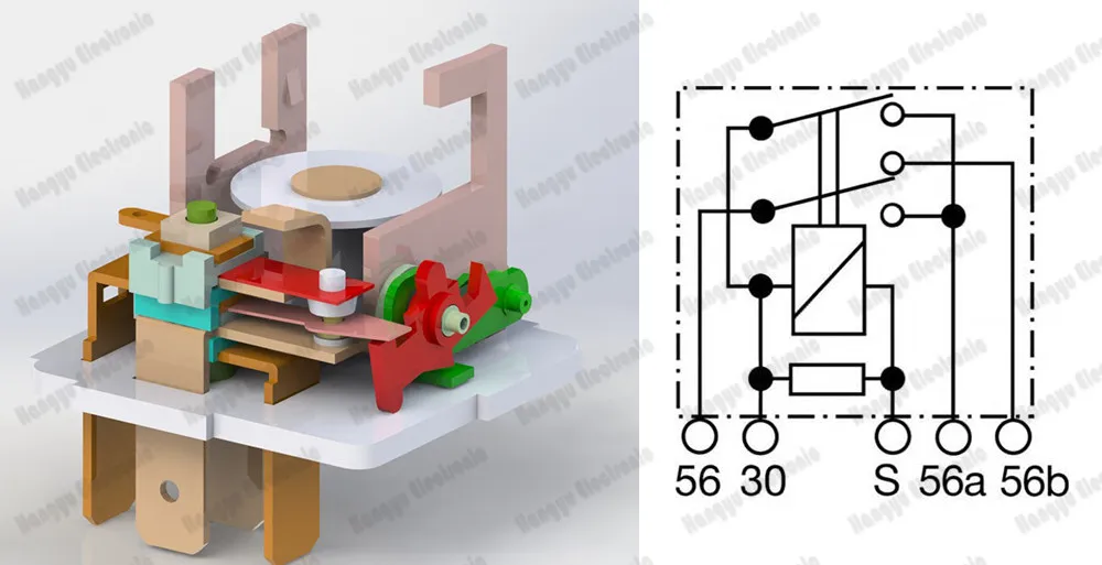 5pins 12v Relay Low Beam Car Headlight Relay Case In Audi Vw Tractor Oem 81 0097 c1 r1 Headlight Relay Headlight Servicesrelay Magnetic Aliexpress