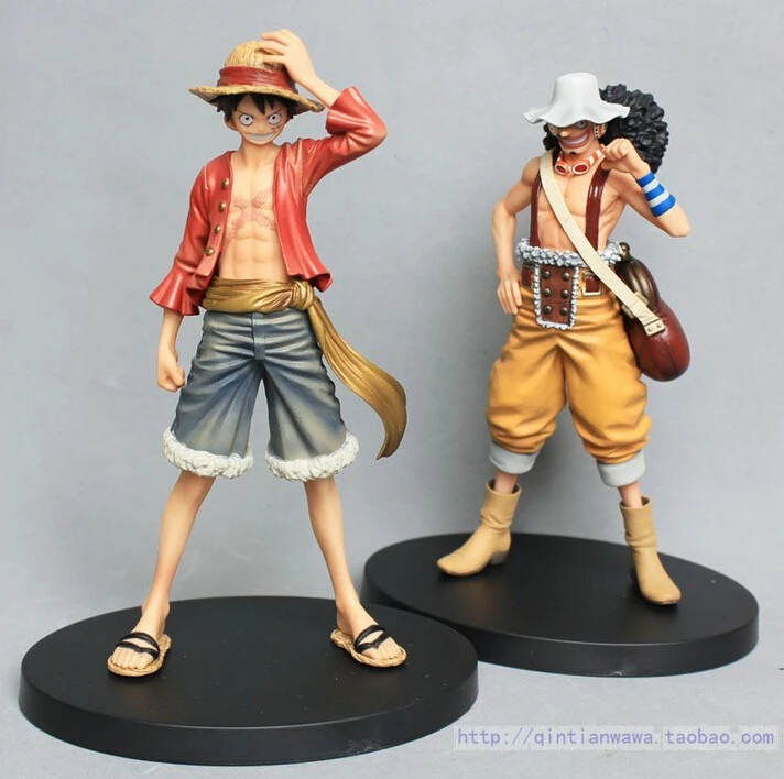 

Anime Cartoon One Piece Gladiator Luffy&Usopp PVC Action Figure Collection Model Toy,Luffy Action Figure,One PIece Action Figure