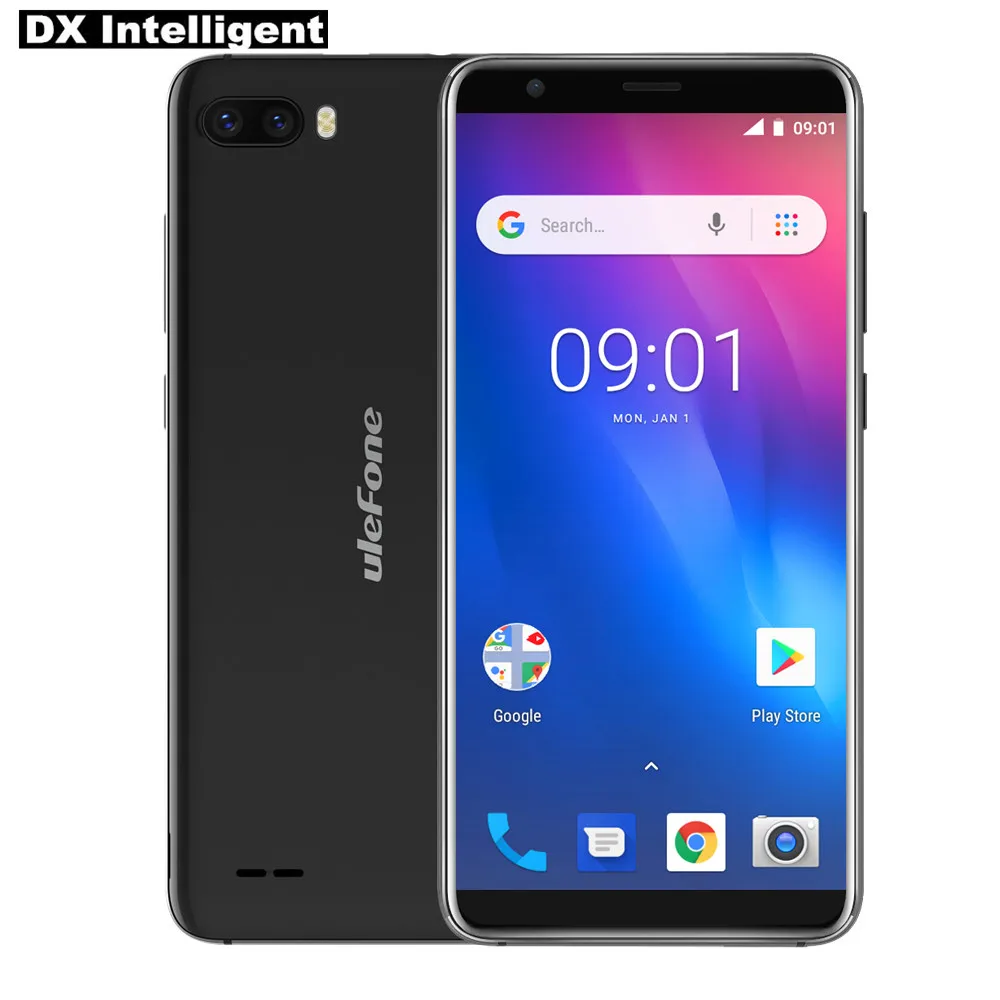 Ulefone S1 Pro мобильный телефон 5,5 "18:9 полный Экран MT6739 4 ядра 13MP двойной камеры Android 8,1 3000 мАч Quick Charge 1 ГБ Оперативная память 16 ГБ