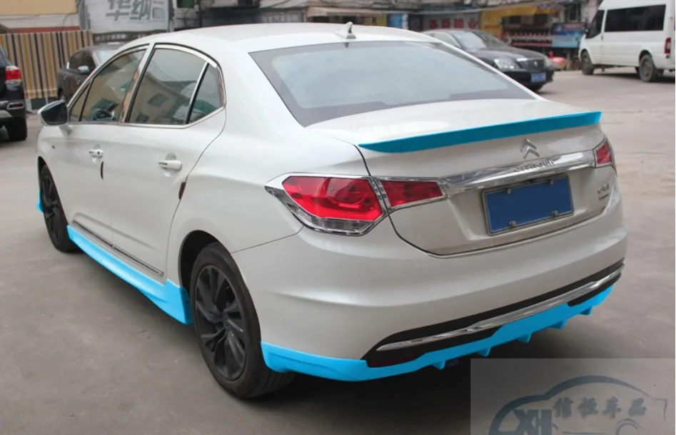 Спойлер для Citroen C4L 2013.2014.2015.2016 высокое качество заднее крыло Спойлеры крышка