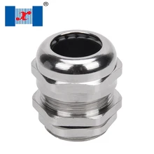 4 шт. Водонепроницаемый металлическое уплотнение кабеля IP68 электрический контакт Никель с латунным покрытием PG9 4-8 мм