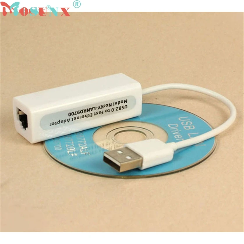 Ecosin2 Mosunx Новинка года USB 2,0 Ethernet 10/100 м RJ45 сети LAN Карта адаптера 17Mar15