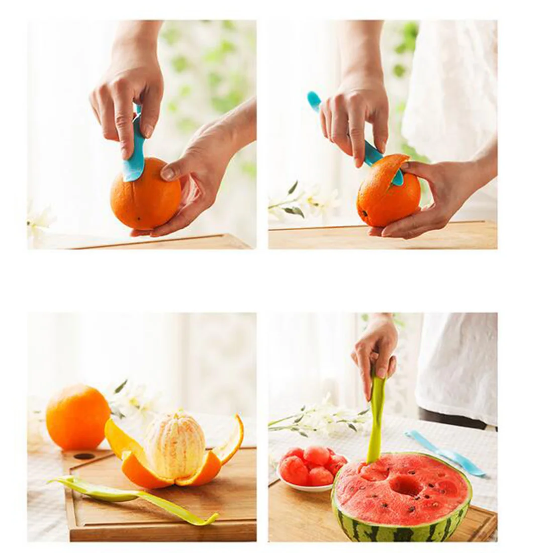 Image New Home Hutch Appliance Cute Universal Fruit Knife Kitchen Gadgets Peeler Barker