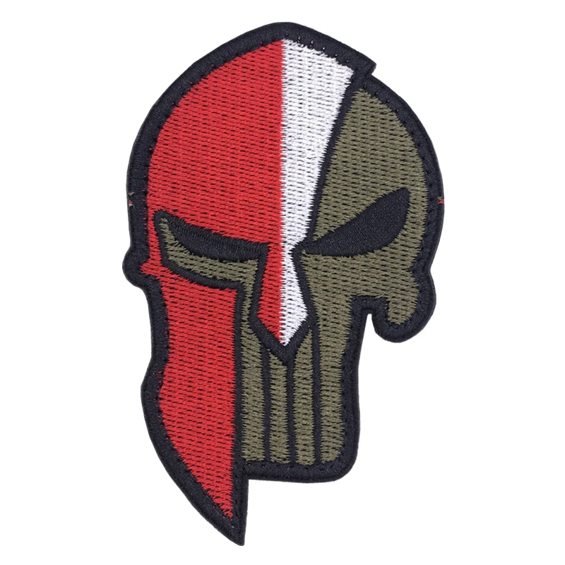 

Poland National Flag Molon Shape Embroidery Patch Embroidered Patches Military Tactical Armband Shoulder Mark Fabric Sticker