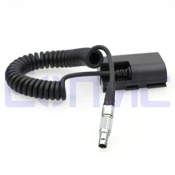 

Eonvic LP-E6 Dummy Battery to 2 pin Power Coiled Cable For Canon 5D3 5D2 7D 60D