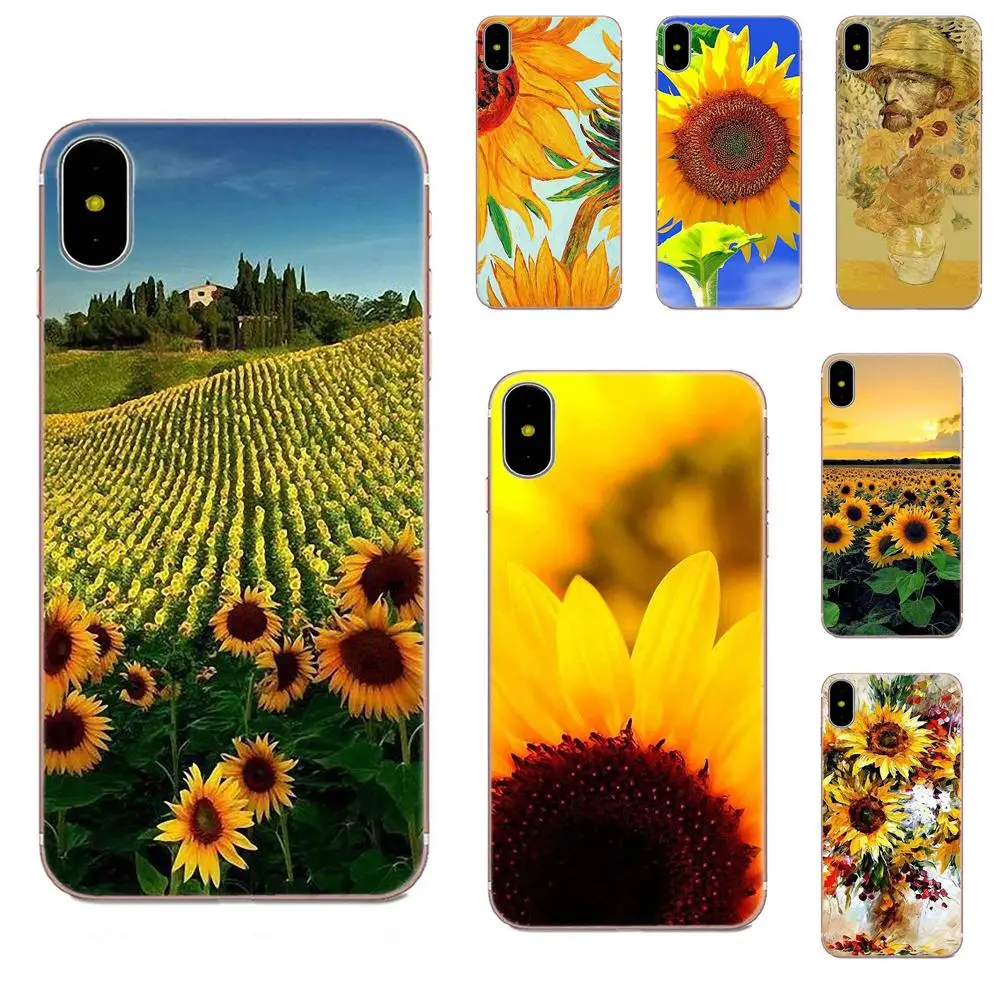 Для Galaxy J1 J2 J3 J330 J4 J5 J6 J7 J730 J8 2015 2016 2017 2018 mini Pro мягкая защита для экрана Подсолнух Ван