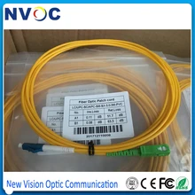 10 шт./лот, одиночный режим, 9/125, симплекс, 3 м, 3,0 мм, ПВХ куртка, SC/APC-LC/UPC Волоконно-оптический патч-корд, LC-SCAPC SM волоконно-оптический перемычка