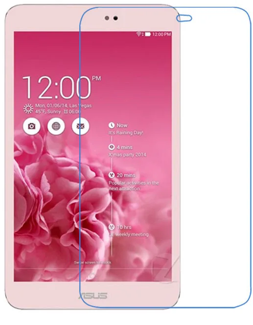 2 шт. ясно ЖК-дисплей Экран протектор Защитная Плёнки для ASUS Блокнот 8 me581 me581c ME581CL 8 "Планшеты + алкоголь ткань + чистой тканью