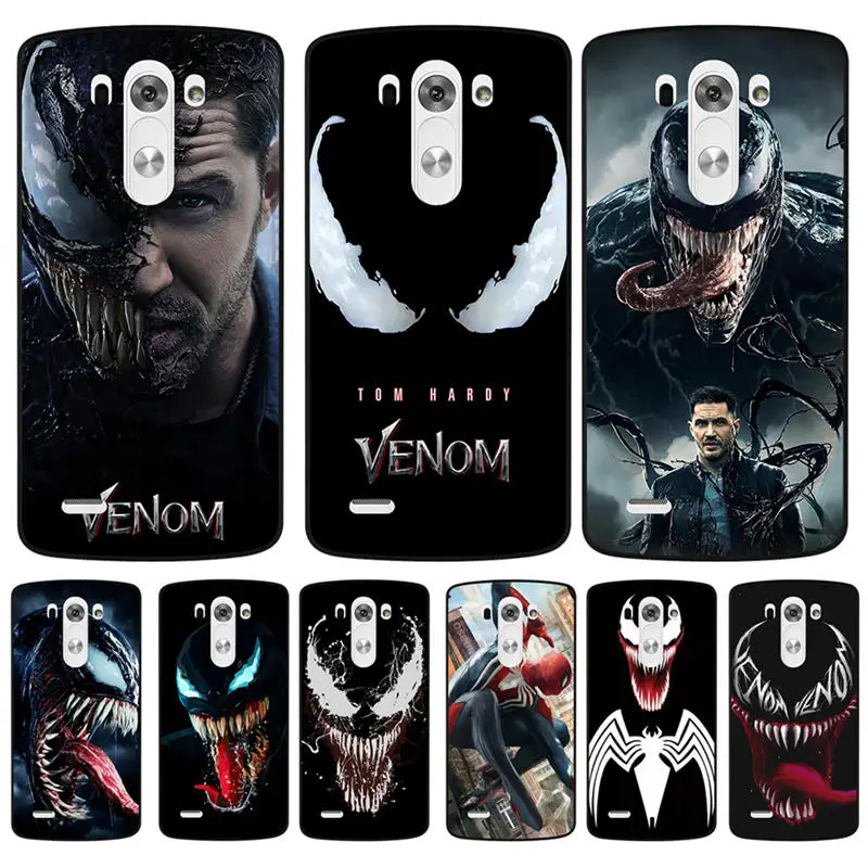 

Venom cool For Coque LG G3 G4 G5 G6 K7 K8 K10 2017 Nexus 5X X Power 2 3 Q6 Q7 Case shell Soft Silicone Protect cover Capa funda
