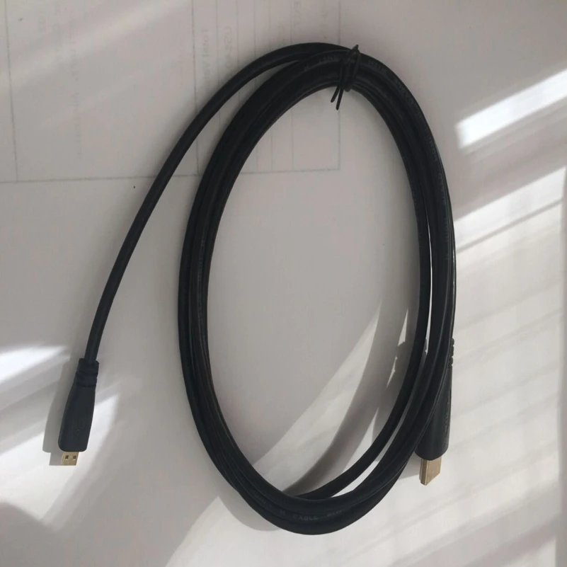 Кабель преобразователь 100 шт. 1 м 3 фута 8 6 футов Micro HDMI на штекер кабель для