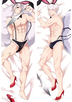 

MMF Juni Taisen: Zodiac War anime Characters Tsugiyoshi Sumino Nezumi pillow cover 12taisen Rabbit Dakimakura body Pillowcase