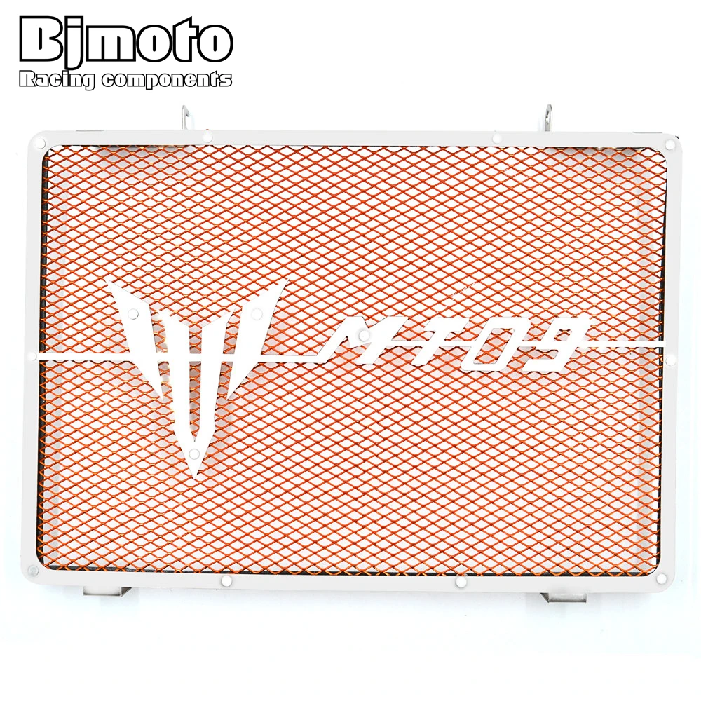 

BJMOTO For YAMAHA MT09 MT-09 2014 2015 2016 2017 New Motorcycle Radiator Guard Protector Grille Stainless Steel Radiators Cover