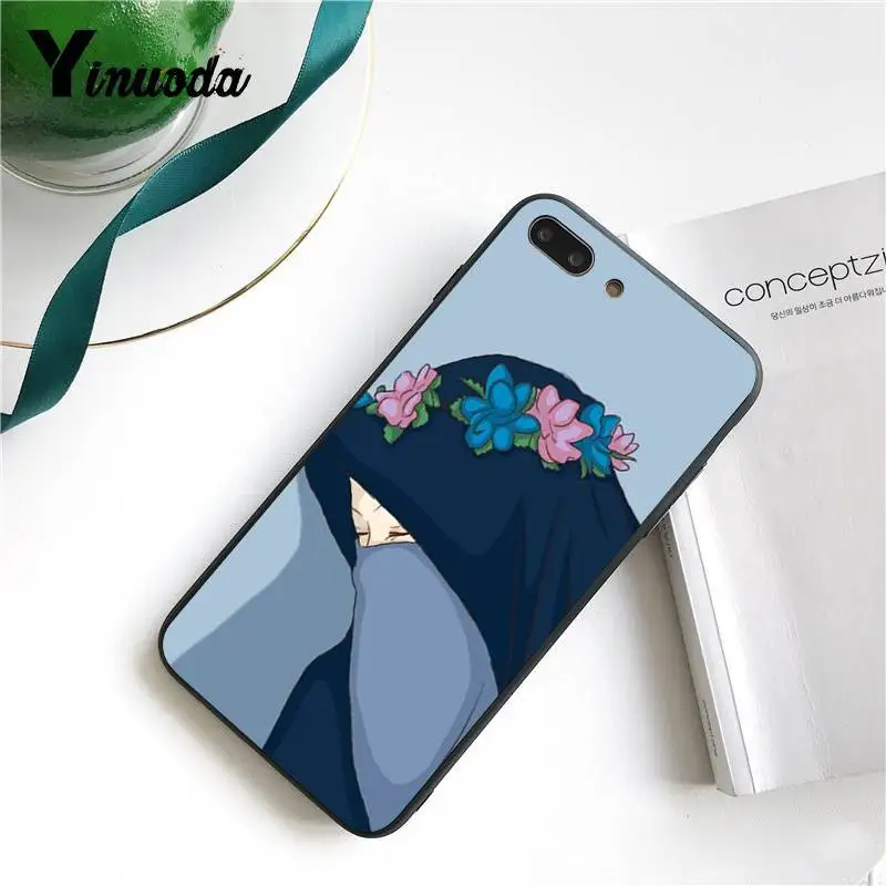 Yinuoda Muslim Islamic Gril Eyes Colorful Cute Phone Case for iPhone 5 5Sx 6 7 7plus 8 8Plus X XS MAX XR 10 Case Yinuoda Muslim Islamic Gril Eyes Colorful Cute Phone Case for iPhone 5 5Sx 6 7 7plus 8 8Plus X XS MAX XR 10 Case