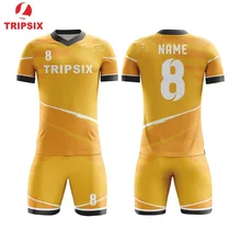 Цифровая печать 5XL оранжевый экран печать футбол Джерси с воротником