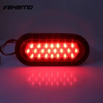 

Vehemo Oval Reverse Lamps Warning Lights Truck Rear Lamps Super Bright Tail Lights Automobile