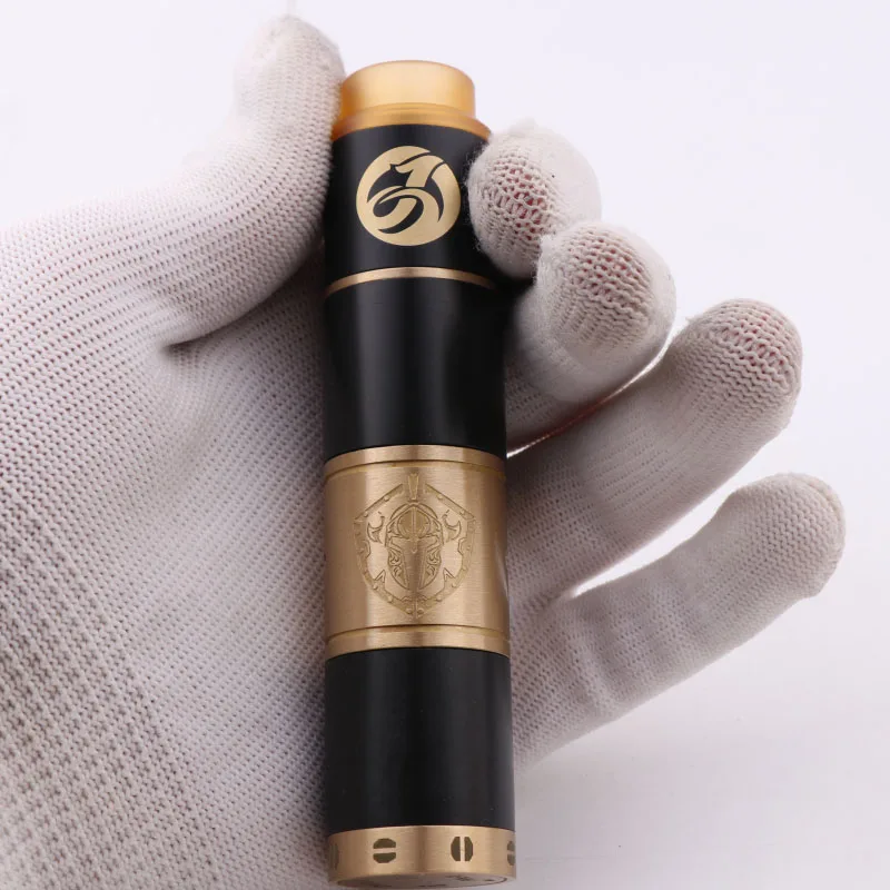 

New XFKM 24mm mechanical mod kit-A Electronic cigarette atomizer vape with E cigarette mechanical mod 510 thread