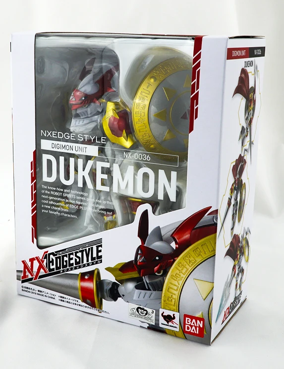 PrettyAngel-Подлинная фигурка Bandai Tamashii нация Стиль nxedge № 0036 Digimon Tamers Dukemon