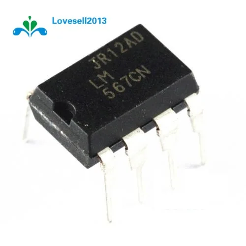 20 шт. IC LM567CN LM567 567 DIP8 TONE декодер Новый|decoder|decoder ic |