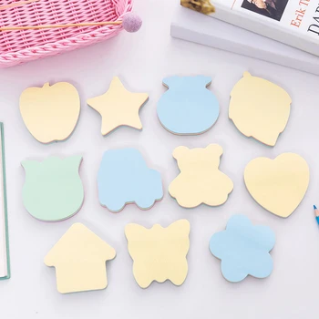 

Cute Multicolor Sticky Notes Office Creative Love Memo Pads Sticker Post It Bookmark Marker Flags Sticker Planner Briefpapier