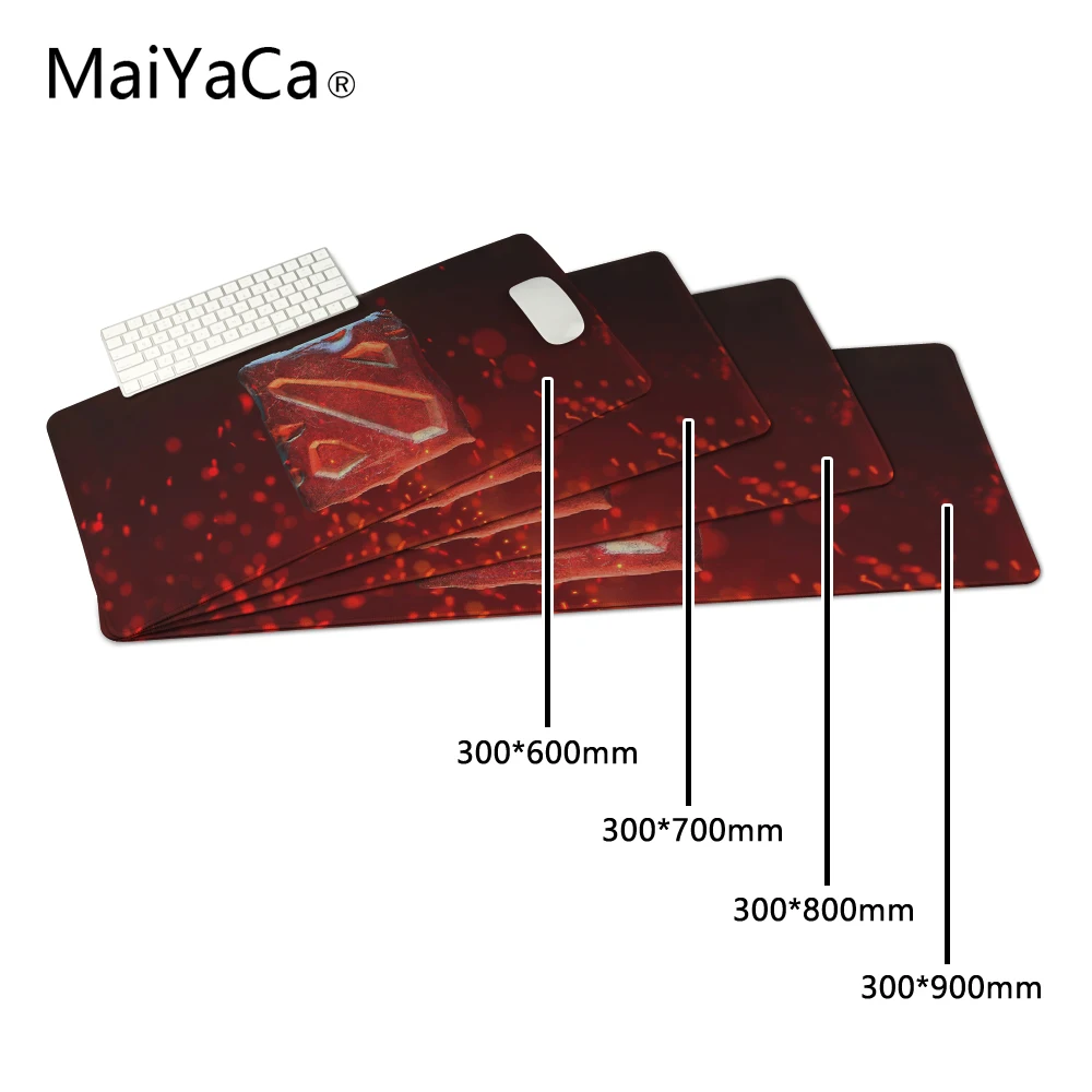  MaiYaCa 300x800mm Dota 2 Logo Jogos Estendida Wide Grande Mouse Pad Tamanho Grande Mat Mesa de Ano 