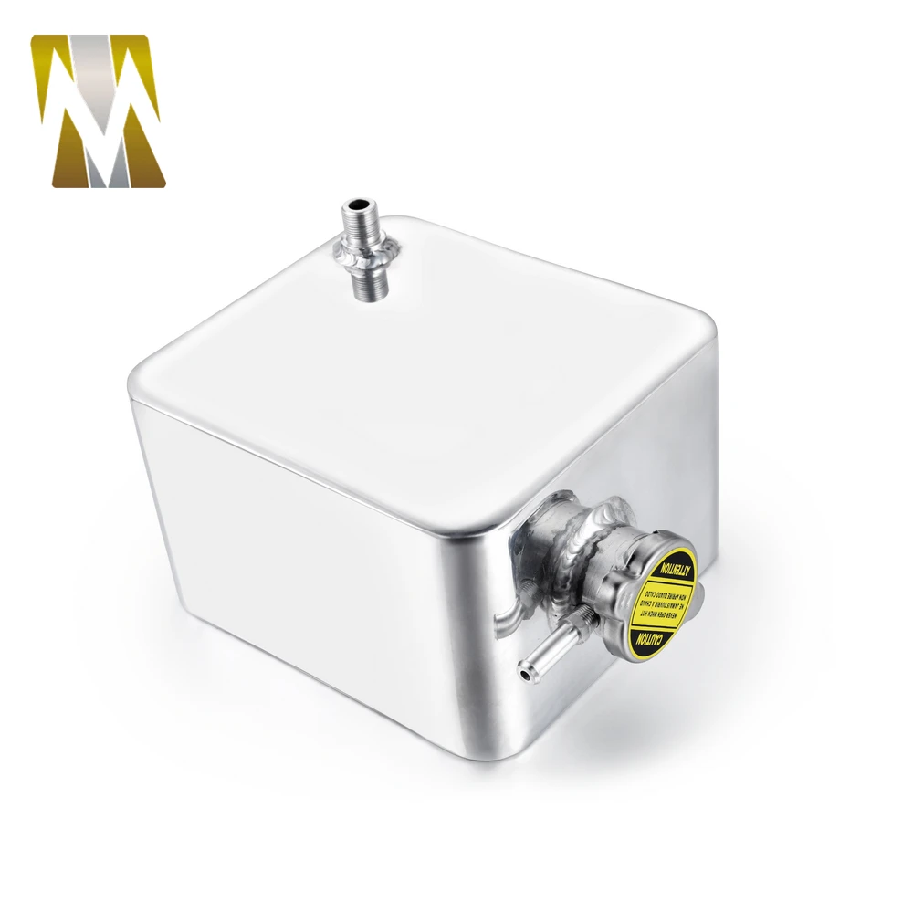 Buy 2L Litre Polished Silver Header Expansion Water Tank & Cap Water Header