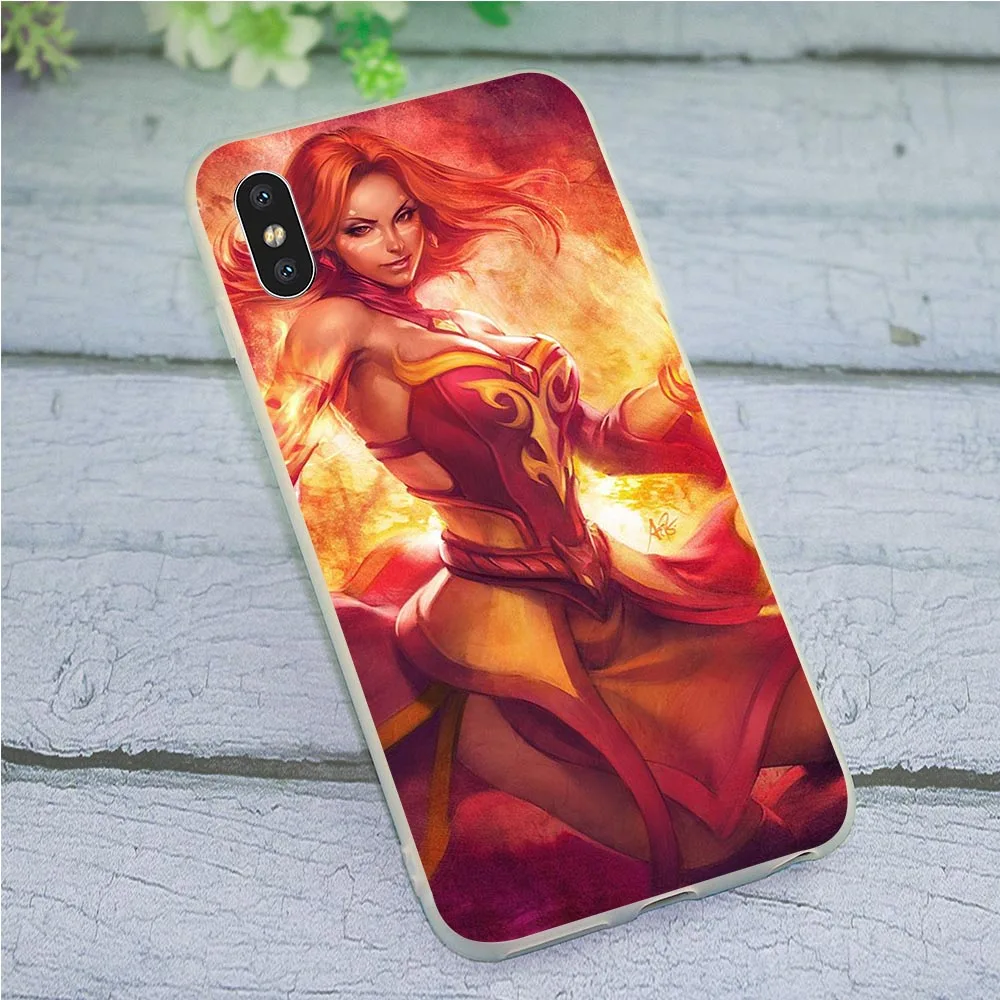 Мягкий чехол из ТПУ для iPhone XR Dota 2 Xs Max X 6 6S 8 Plus 7 5 SE 11 pro чехлы | Мобильные телефоны и